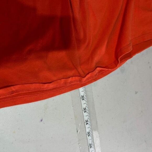 Pro Edge Women's Syracuse Halter Smocked Back Coverup Dress Orange Size Large - Picture 6 of 6